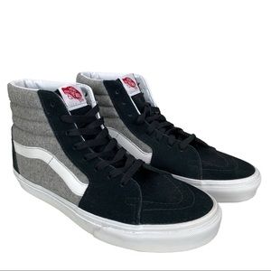 Vans sk8 hi size mens 8.5 / womens 10